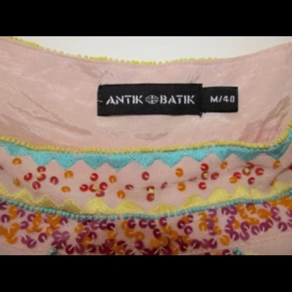 Antik Batik Hampton Skirt beaded mini M - Picture 4 of 5